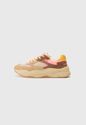 CELEST - Baskets basses - brown/multi-coloured