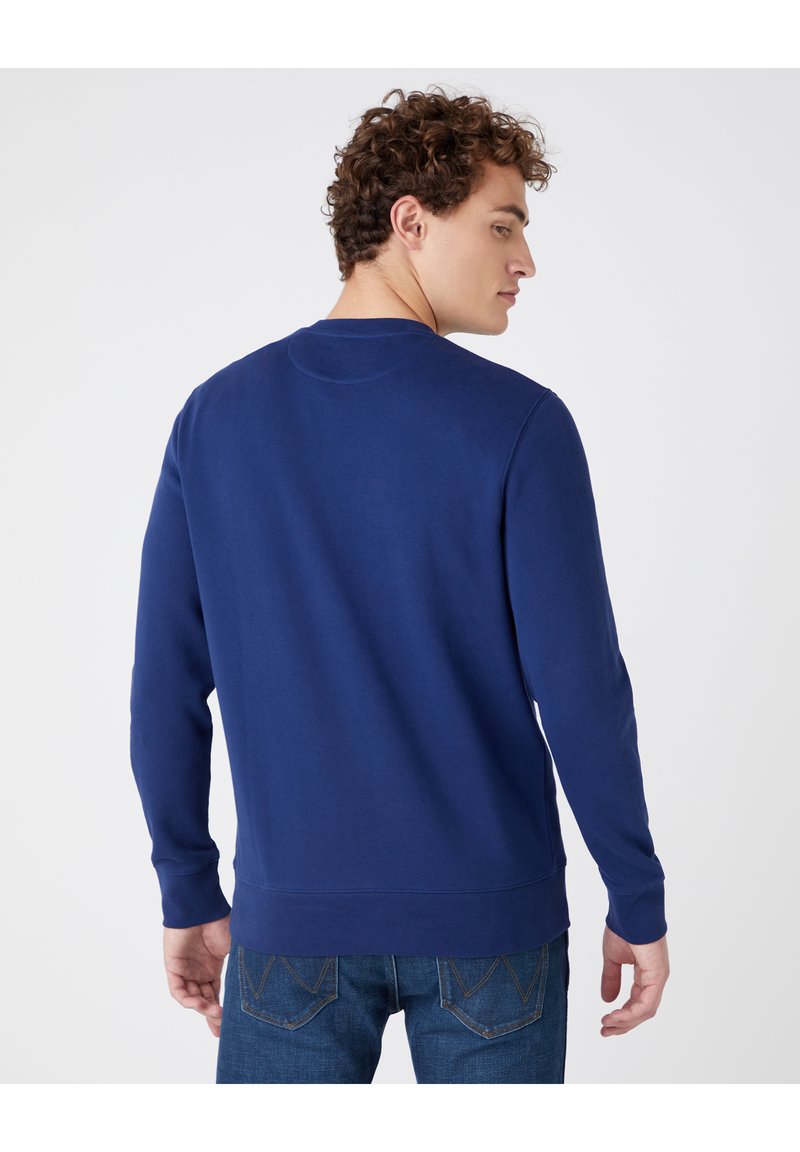 Herren Strickjacken | Wrangler Strickpullover medieval blue/blau - PK88471 Herren Strickjacken | Wrangler Strickpullover medieval blue/blau - PK88471