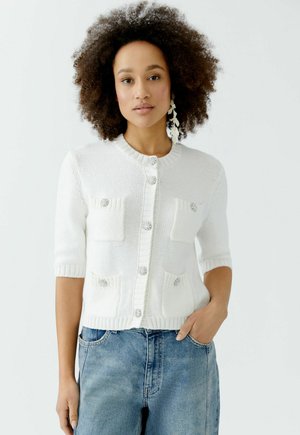Oui Cardigan - white