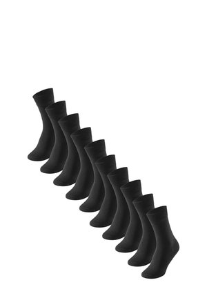 10ER PACK - Socks - schwarz
