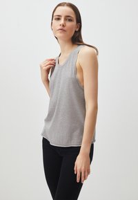 Jimmy Key TANK  - Top - gray melange