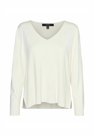 Vero Moda, VMSILJE LS V-NECK PULLOVER GA NOOS - Trui - birch