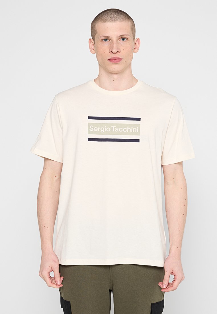 Sergio Tacchini T-shirt print crème