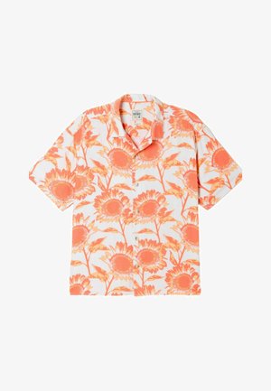FatFace, REGULAR FIT - SHORT SLEEVE RELAXED FIT SUNFLOWER PRINT SHIRT . - Vapaa-ajan kauluspaita - multi