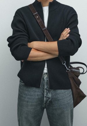 Strickjacke - dark blue