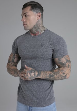 SIKSILK MARL - Basic T-shirt - dark grey