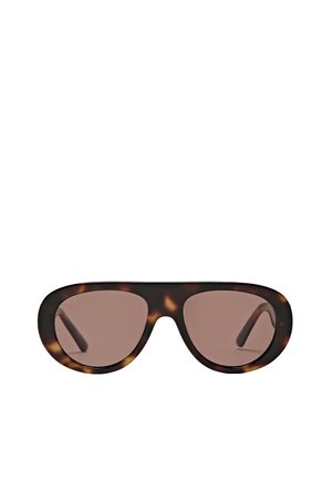 Massimo Dutti OVAL - Sunglasses - dark brown