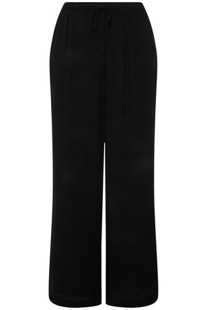 Ulla Popken, BREITE WEITES BEIN - Pantalones - schwarz