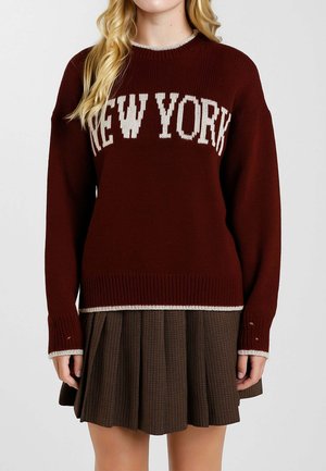 COMFORT - Maglione - bordeaux