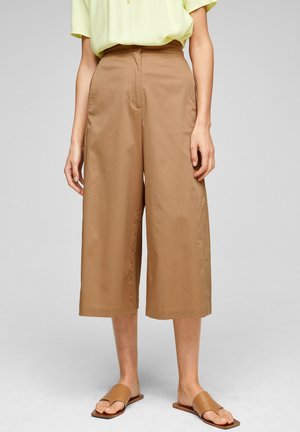 LOOSE FIT - Trousers - beige