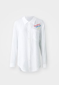 Button-down blouse - white