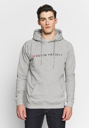 LOGO HOODIE - Mikina s kapucí - grey