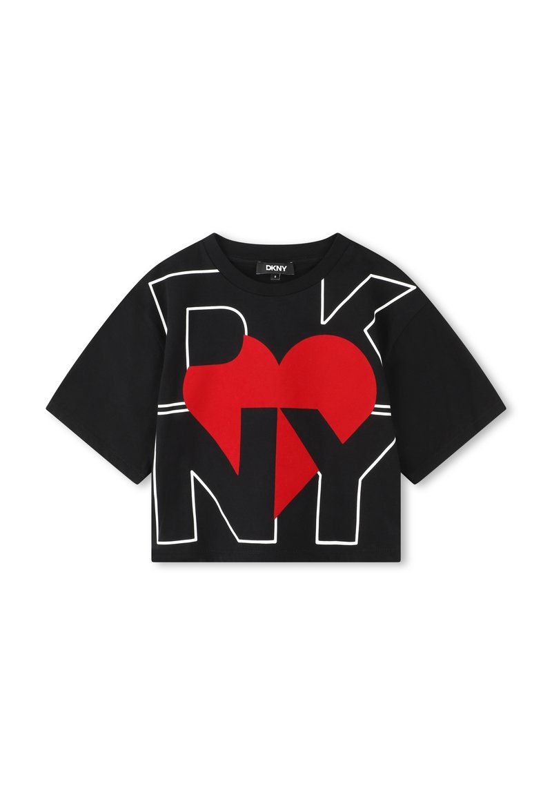DKNY T-shirt print zwart