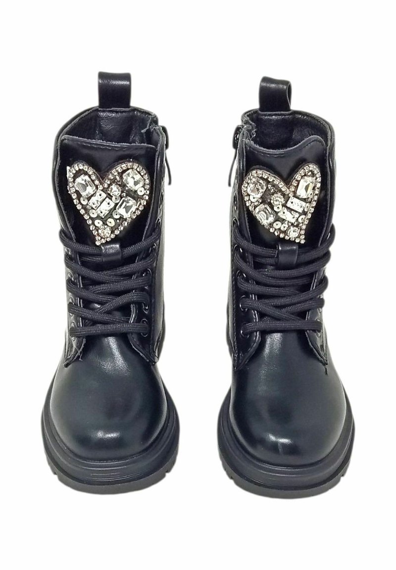 Melania Scarpe primi passi black denim/nero denim