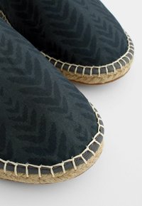 Next CRINKLE FRILL TRIM - Espadrille - navy