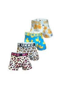 Mr Ukko 4-Pack Ducks and Leopard - Boxer briefs - multi