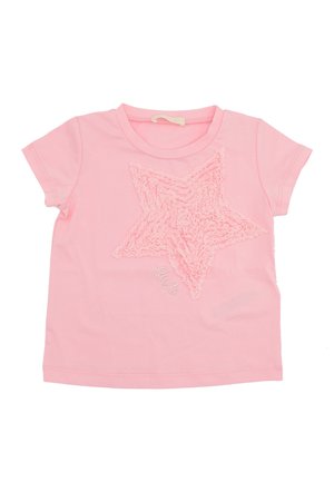 T-shirt con stampa - rosa