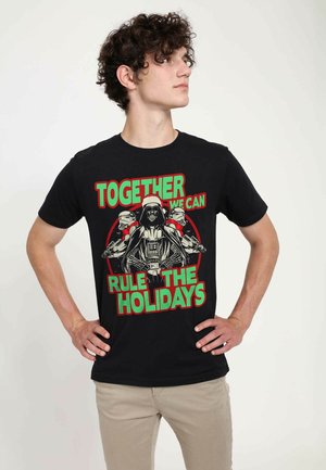 STAR WARS: CLASSIC RULE THE HOLIDAYS UNISEX - T-shirt z nadrukiem