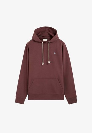 Scalpers, SCALPERS SCFADE HOODIE SWEATER - Jersey con capucha - burgundy