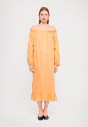 LOUNGEWEAR MIDI DRESS - Hverdagskjole - coral