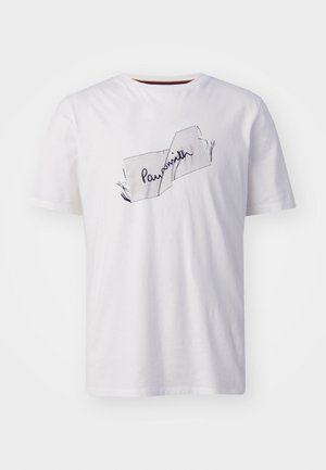 LABEL - Apdrukāts T-krekls - white