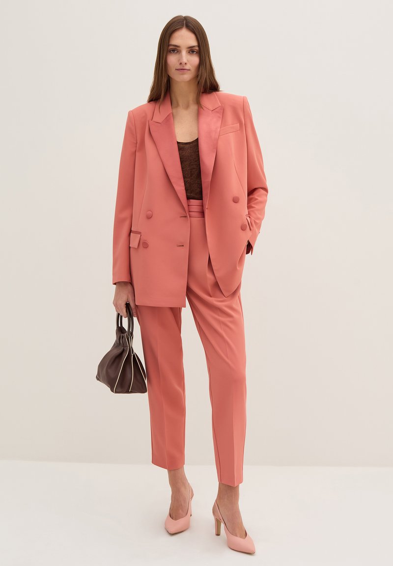 Stefanel Broek donkerroze Stefanel Broek donkerroze