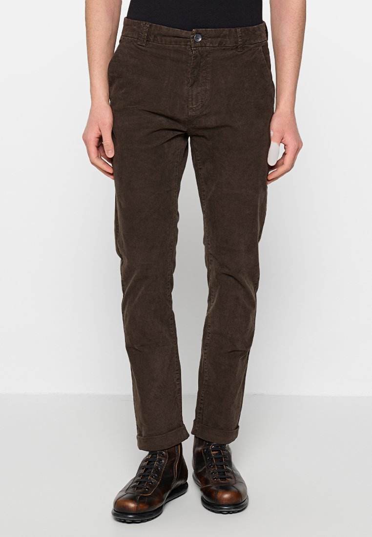 Gaudi Straight leg jeans donkerbruin