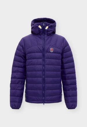 Fjällräven, EXPEDITION PACK  HOODIE - Пухено яке - dark violet