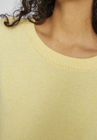 VILA VIRIL O-NECK  - Camisola - pale banana