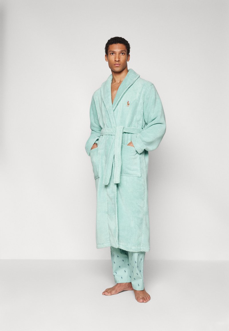 Polo Ralph Lauren SHAWL LOUNGE ROBE - Chalatas - celadon