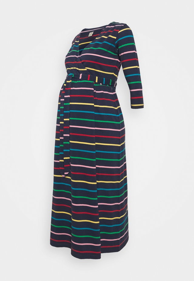 RICO WRAP DRESS - Jersey dress - indigo