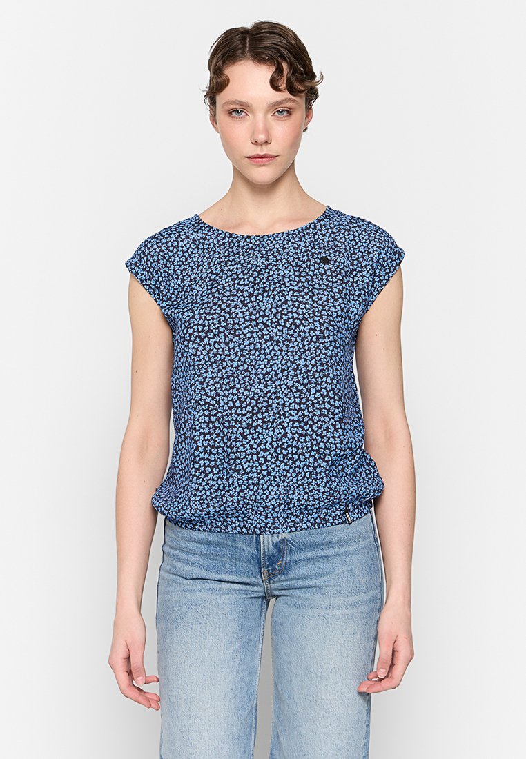khujo Blouse donkerblauw khujo Blouse donkerblauw