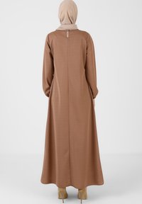 Modanisa CREW NECK MODEST TAVIN - Maxiklänning - ochre