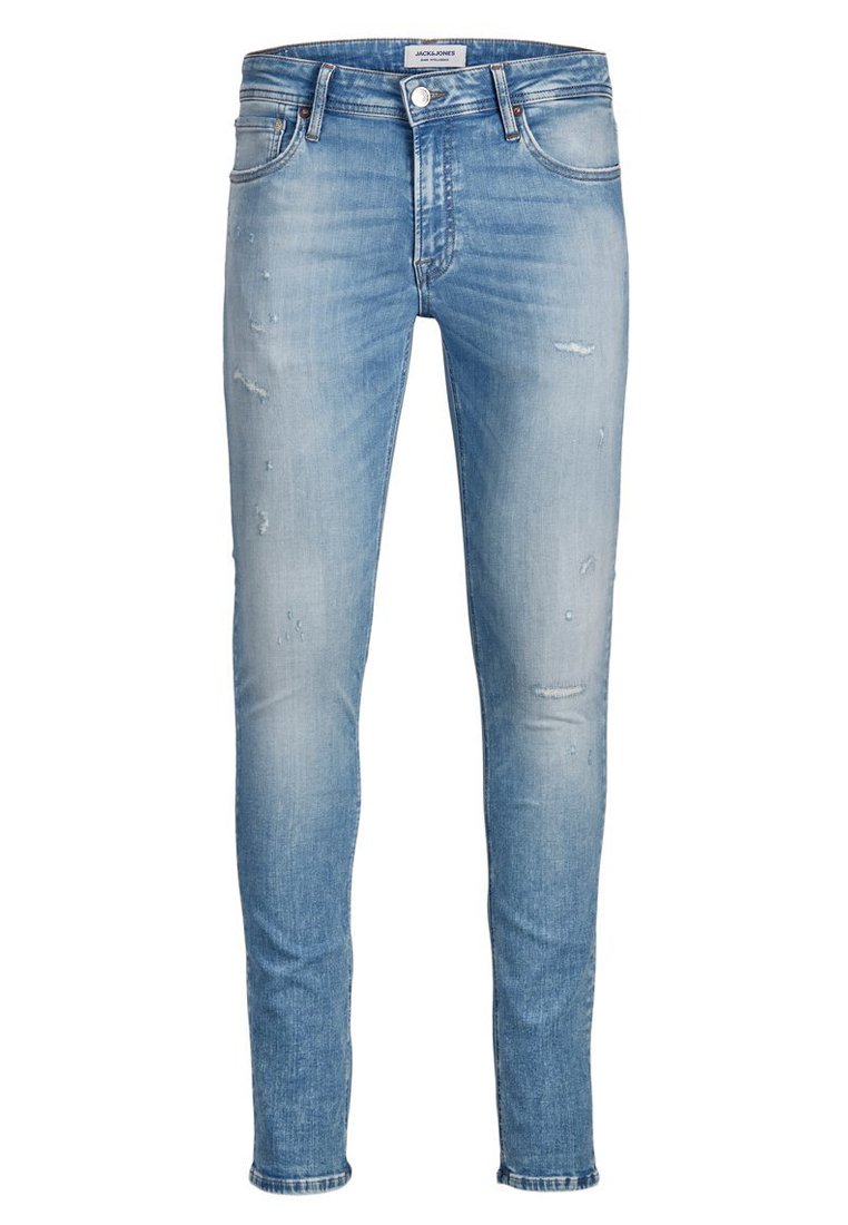 jack & jones Jeans Skinny Fit blauw denim/bluedenim
