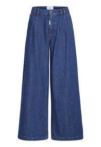 BAWILMA - Wide leg - meduim blue wash
