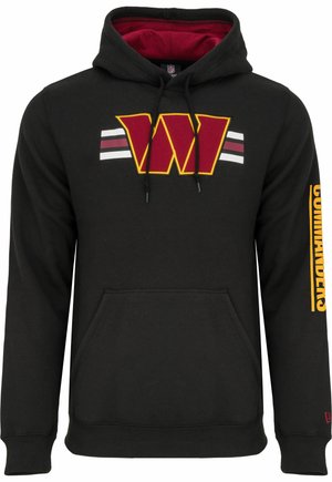 NFL SIDELINE WASHINGTON COMMANDERS - Felpa con cappuccio - black