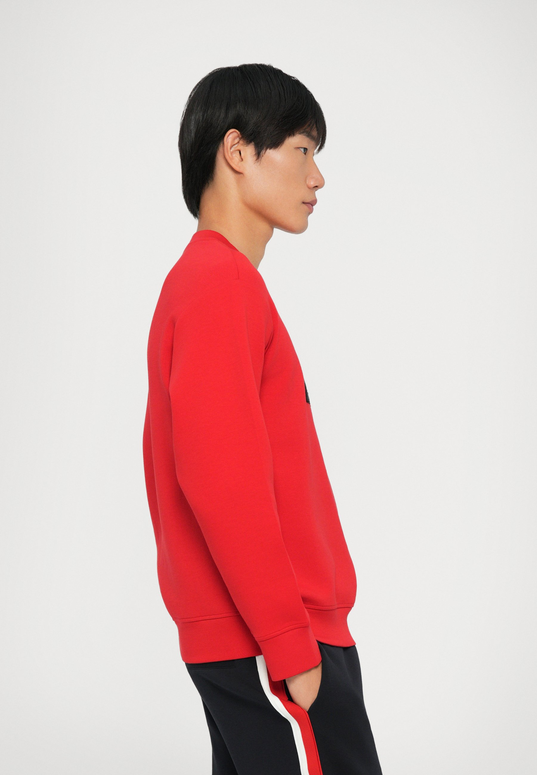 Armani Exchange Sweatshirt - haute red/red - Zalando.co.uk
