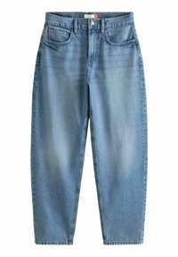 BARREL - Džinsi ar platām starām - mid blue