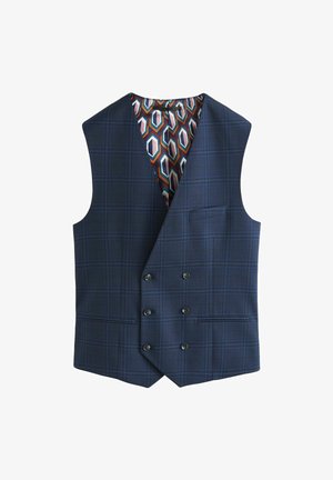 BOLD CHECK - REGULAR FIT - Vest - navy