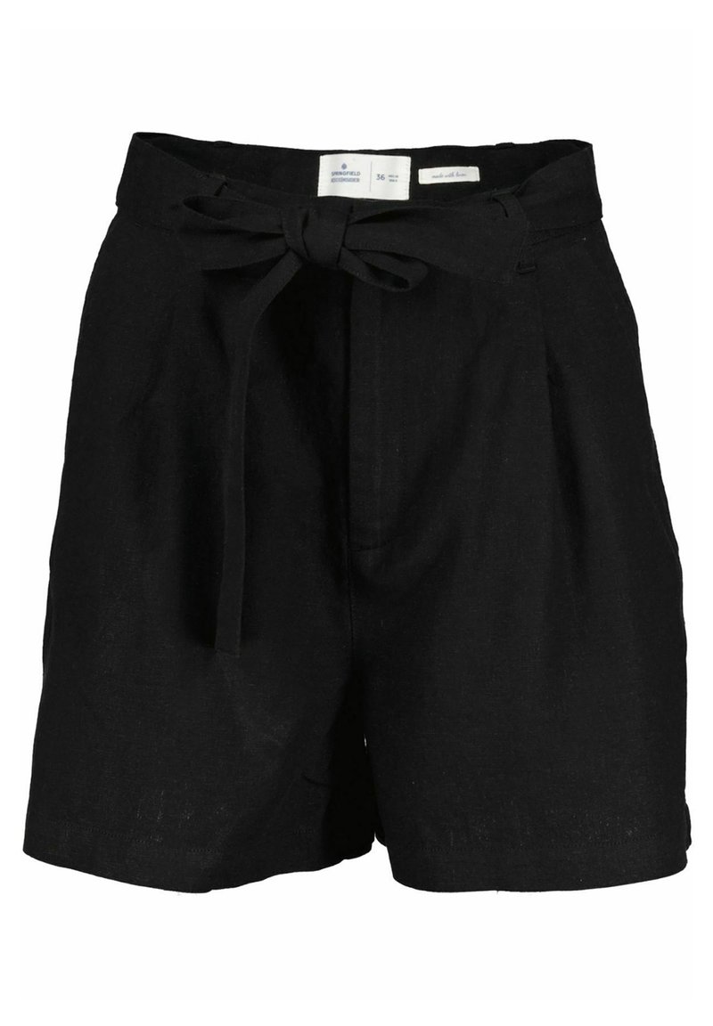 Short Noir Lin Coton Etam Taille M - Cargo Classique Femme Neuf Sans étiquettes