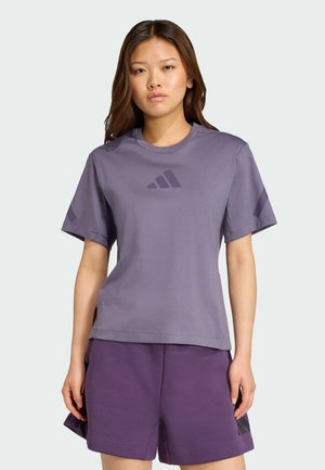 Z N E TEE - T-skjorte til trening - preloved violet