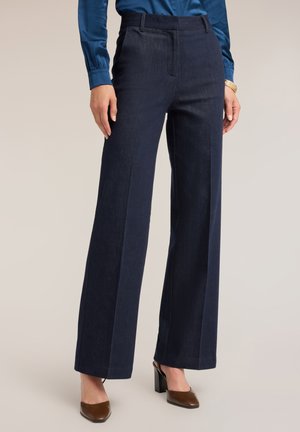 Motivi, JEANS SARTORIALE CON PIEGA STIRATA - Flared Jeans - blu