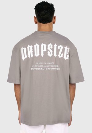 HEAVY BIG - Print T-shirt - driftwood