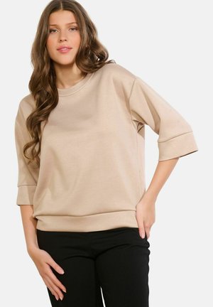 MINIMAL  - Lihtne T-särk - taupe