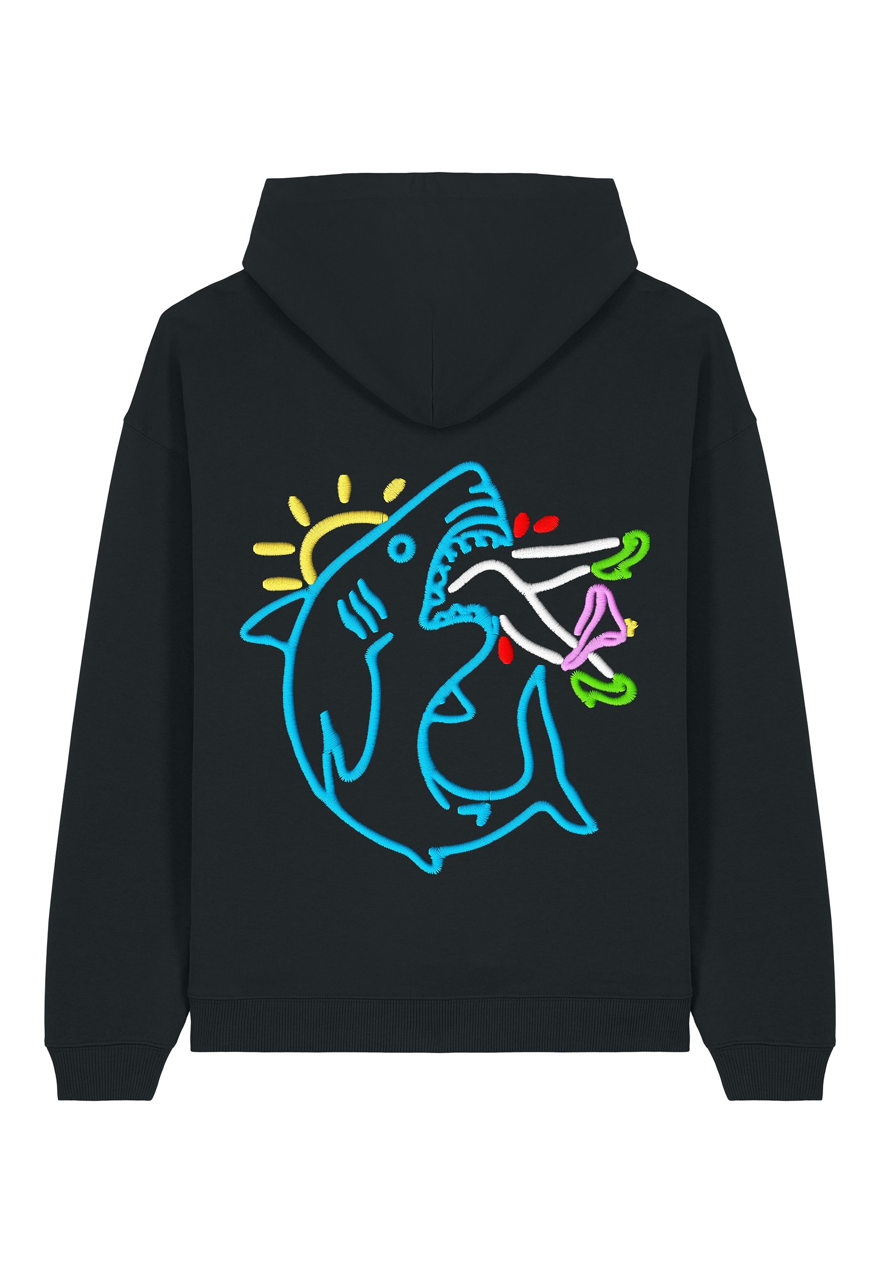 Balenciaga Languages Balenciaga Hoodie Bunte Schrift