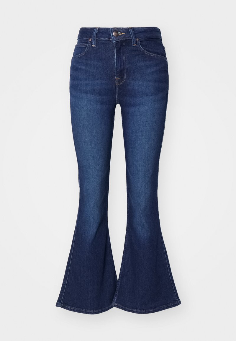 Lee Flared Jeans donkerblauw denim