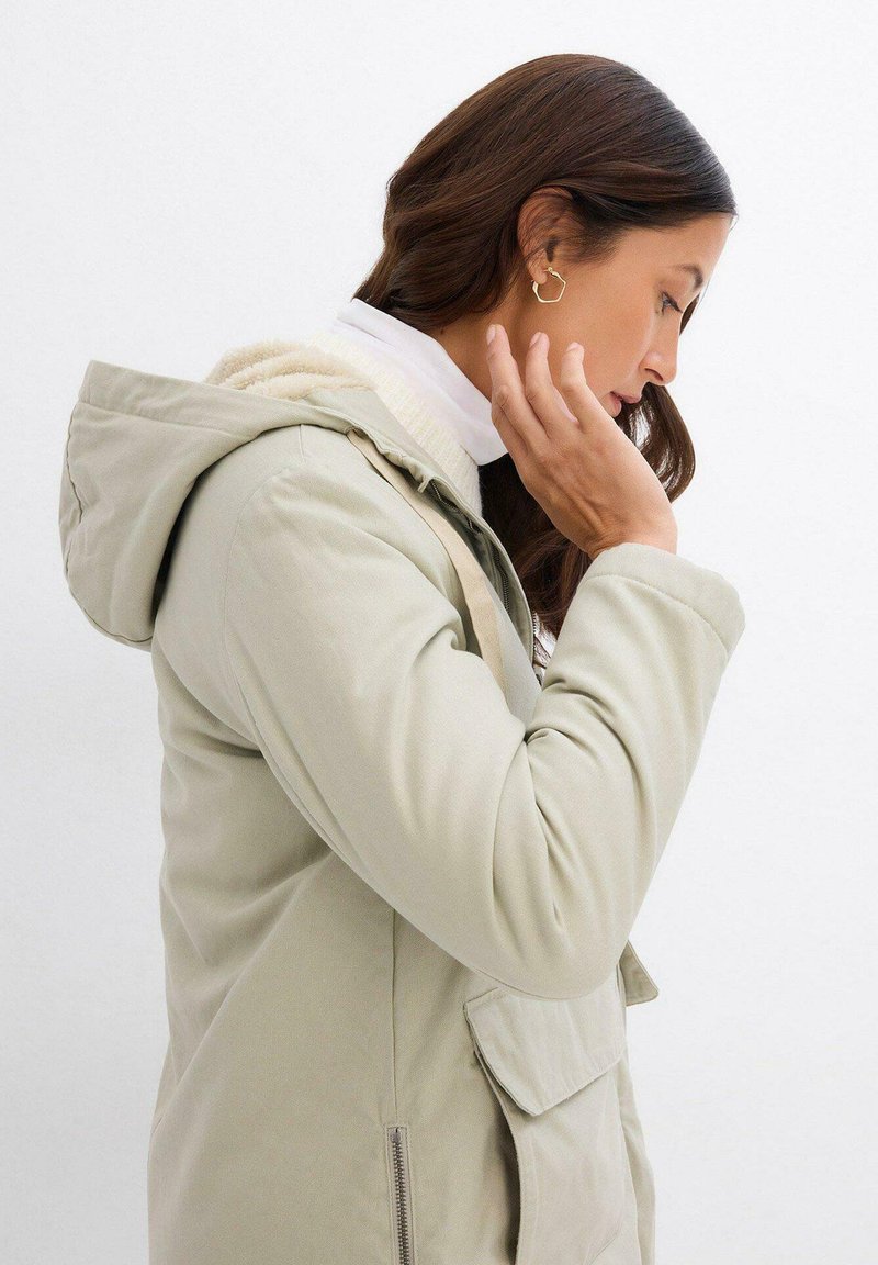 Winterjacke Bonprix GrÃ¼ne Jacke Bonprix WEITER Parka Beige