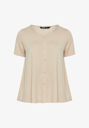 Yours Clothing, PLUS SIZE CASUAL TOPS. - T-shirts print - natural