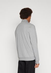 Lyle & Scott LOOPBACK QUARTER ZIP - Sweatshirt - mid grey marl