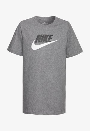 TEE FUTURA ICON - T-shirt imprimé - carbon heather/white